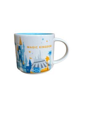 Starbucks Magic Kingdom Disney Parks You Are Here Coffee Mug 14 fl Oz